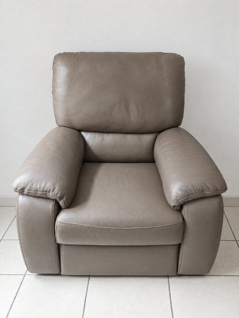 Sofa, Huis en Inrichting, Ophalen, Eenpersoons, Leer, Zo goed als nieuw