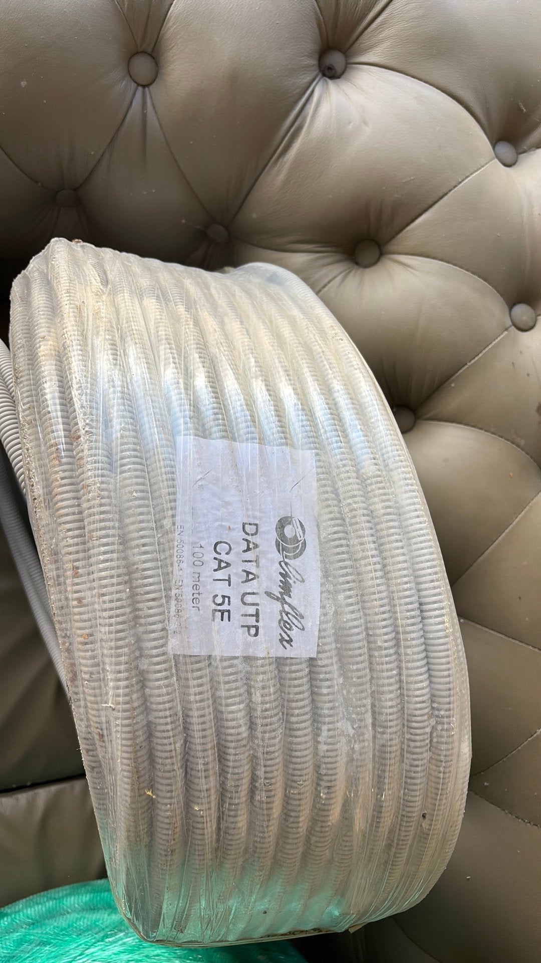 Limflex voorbedrade flexibele buis met UTP Cat5e kabel, Enlèvement, Neuf