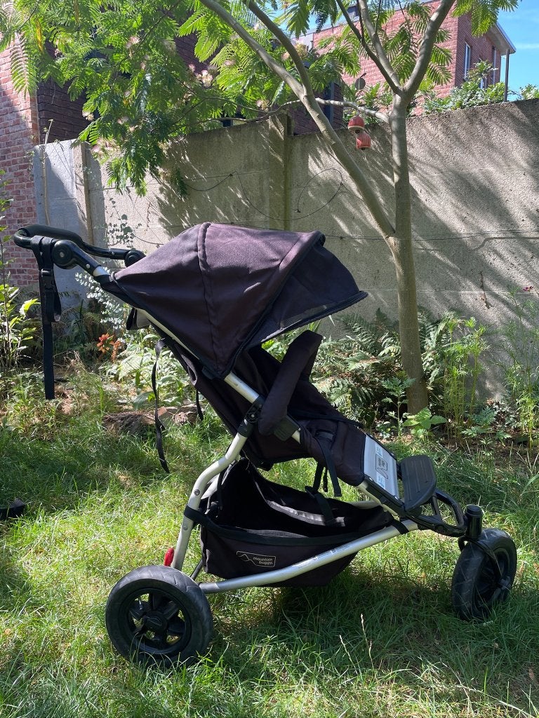 Mountain buggy - met toebehoren, Kinderen en Baby's, Buggy's, Ophalen, Gebruikt, Overige merken, Regenhoes