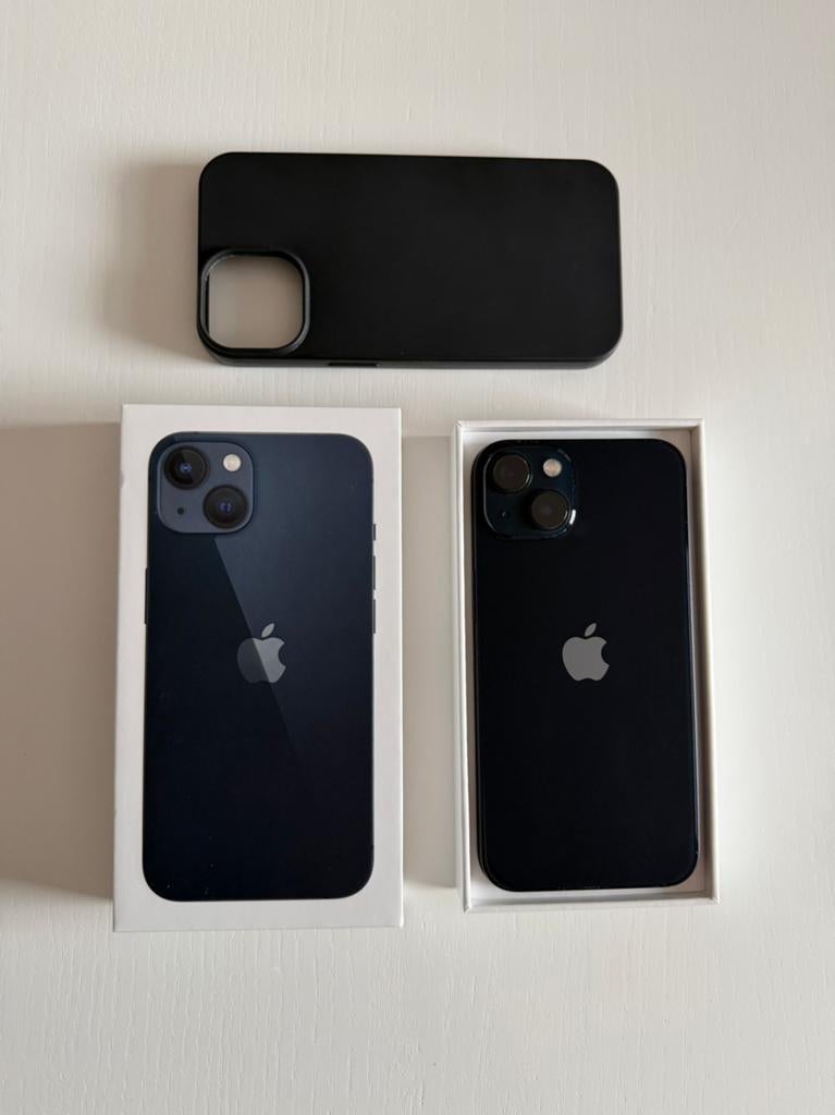 iPhone 13 (Apple) - 128 GB, Telecommunicatie, Mobiele telefoons | Apple iPhone, Ophalen, Zwart, IPhone 13, 76 %