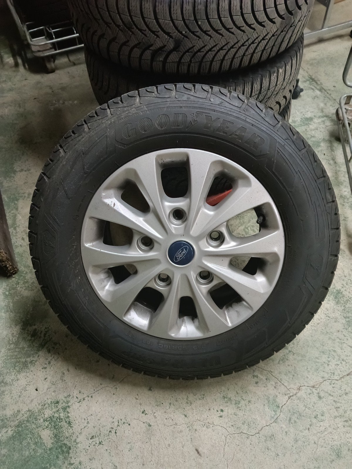 Winterset Ford Transit Custom, Ophalen, 16 inch, Winterbanden, Bestelwagen