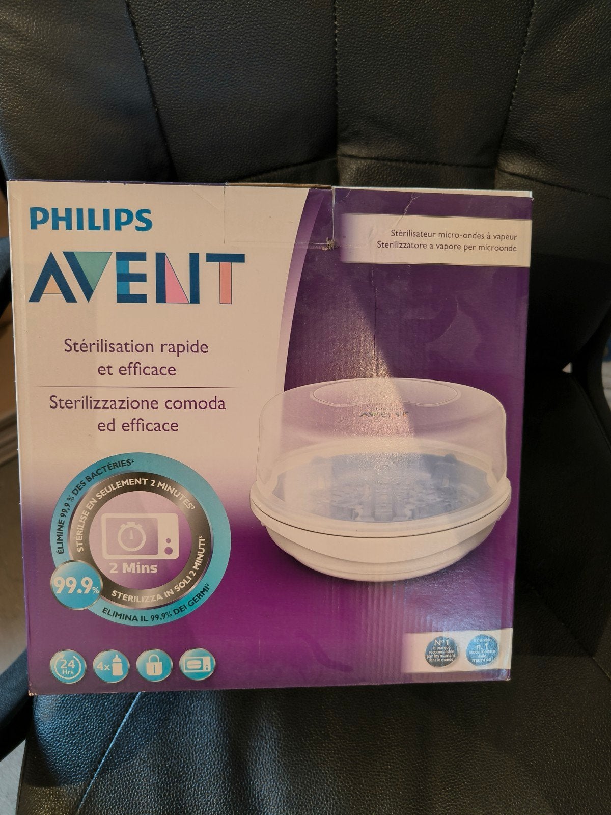 Flessensterilisator, Ophalen, Sterilisator, Philips Avent