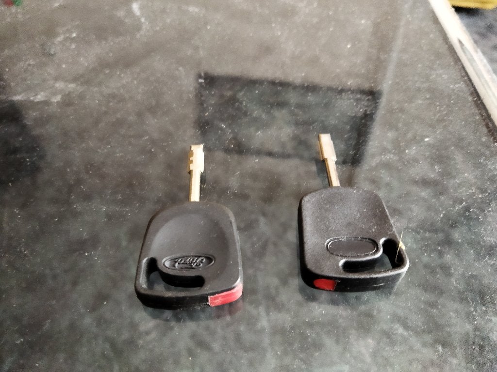 Ford Tibbe rood contactsleutels, Auto-onderdelen, Ophalen, Nieuw, Ford