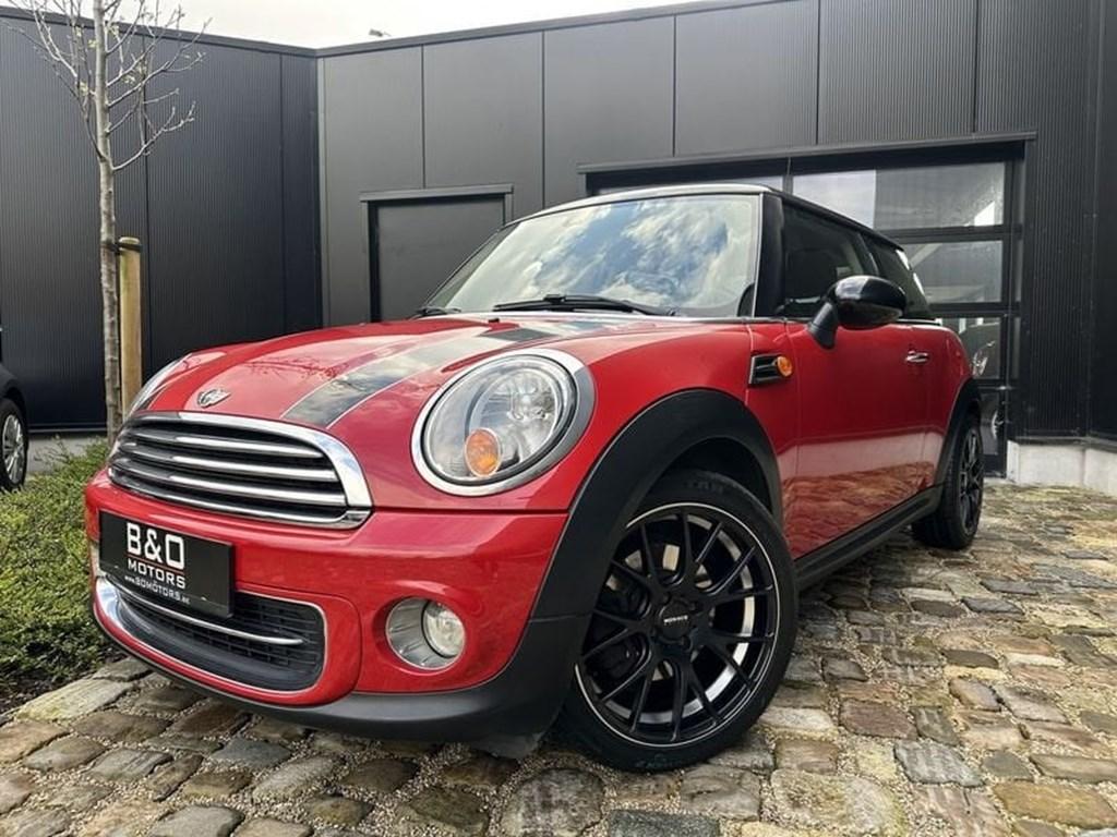 MINI Cooper Cooper NWE 17" Alu, Half leder sportst/,,Verw.s, Auto's, Mini, 90 kW, Zwart, Bedrijf, Handgeschakeld