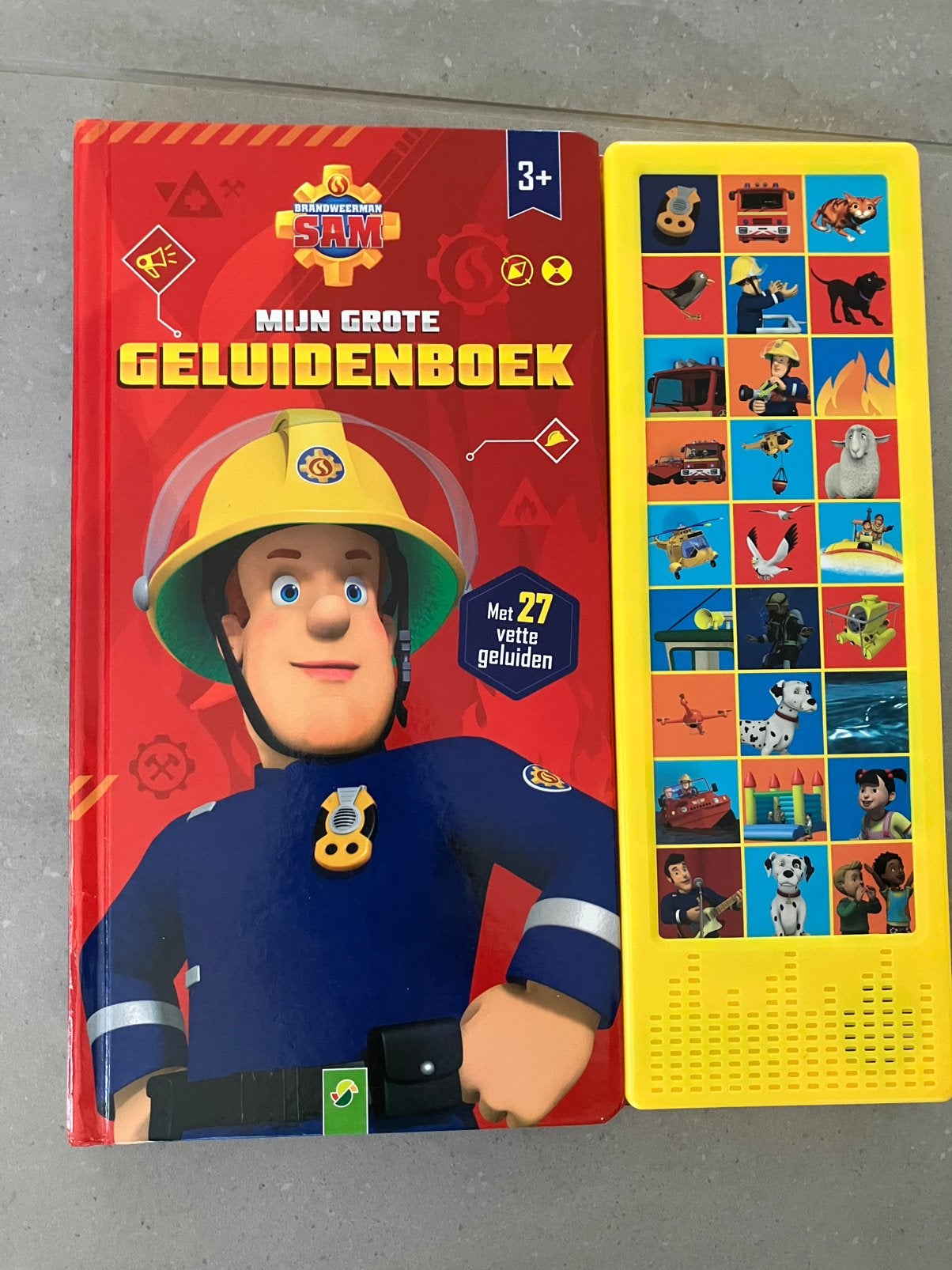 Boek met geluiden Brandweerman Sam, Ophalen