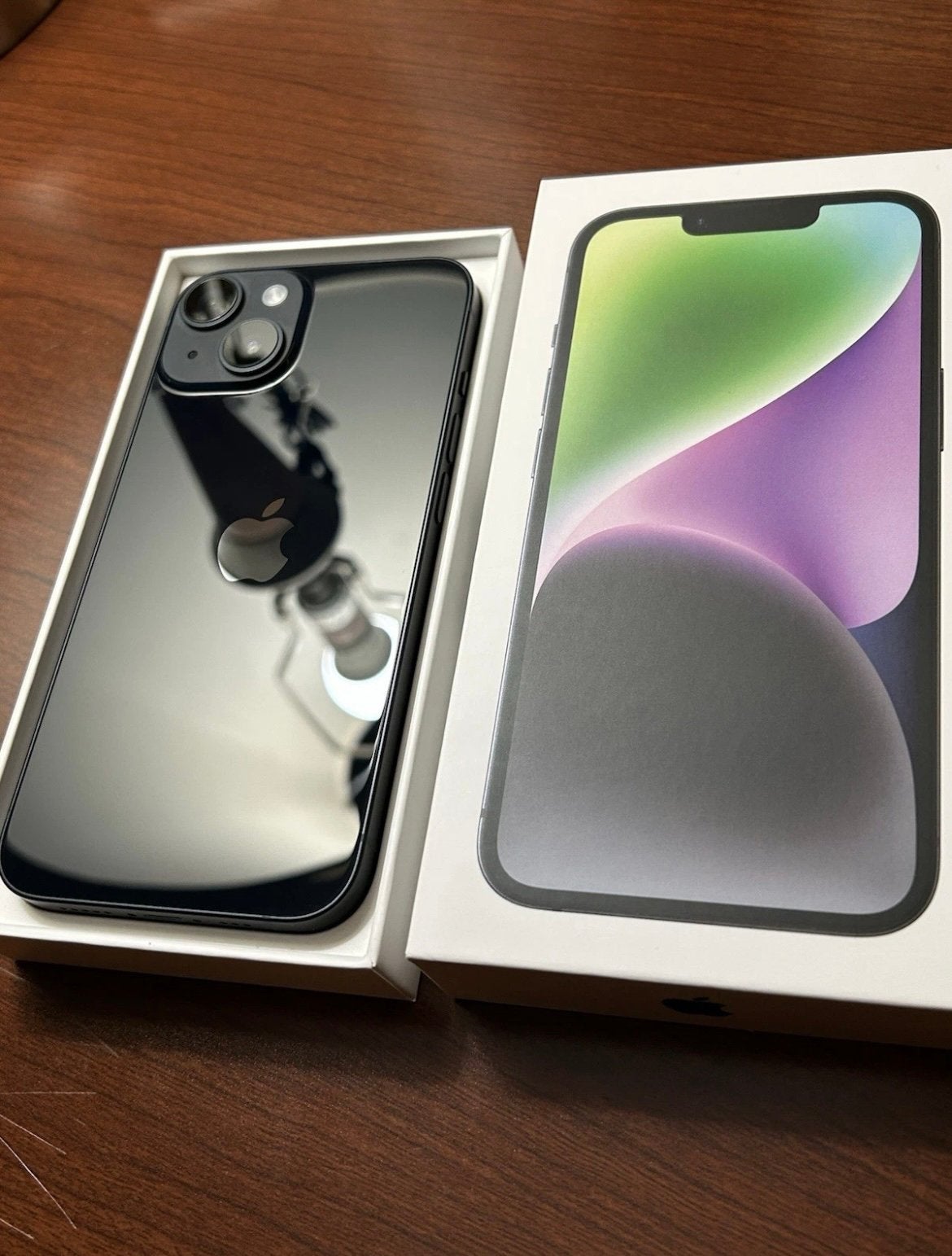 iPhone 14 - Midnight blue, 128 GB, 86 %, Comme neuf, Enlèvement