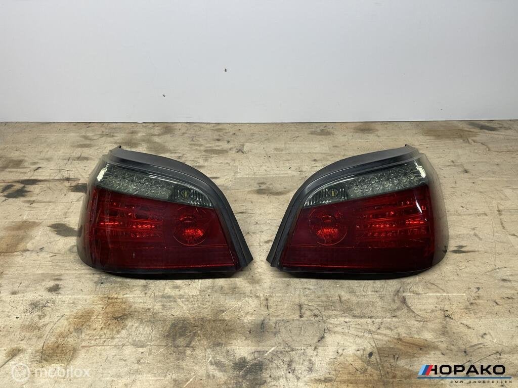 Achterlichten set smoked led - BMW 5 serie E60 sedan, Auto-onderdelen, Gebruikt, Einsteinlaan 5 rijswijk, Bmw, Ophalen of Verzenden