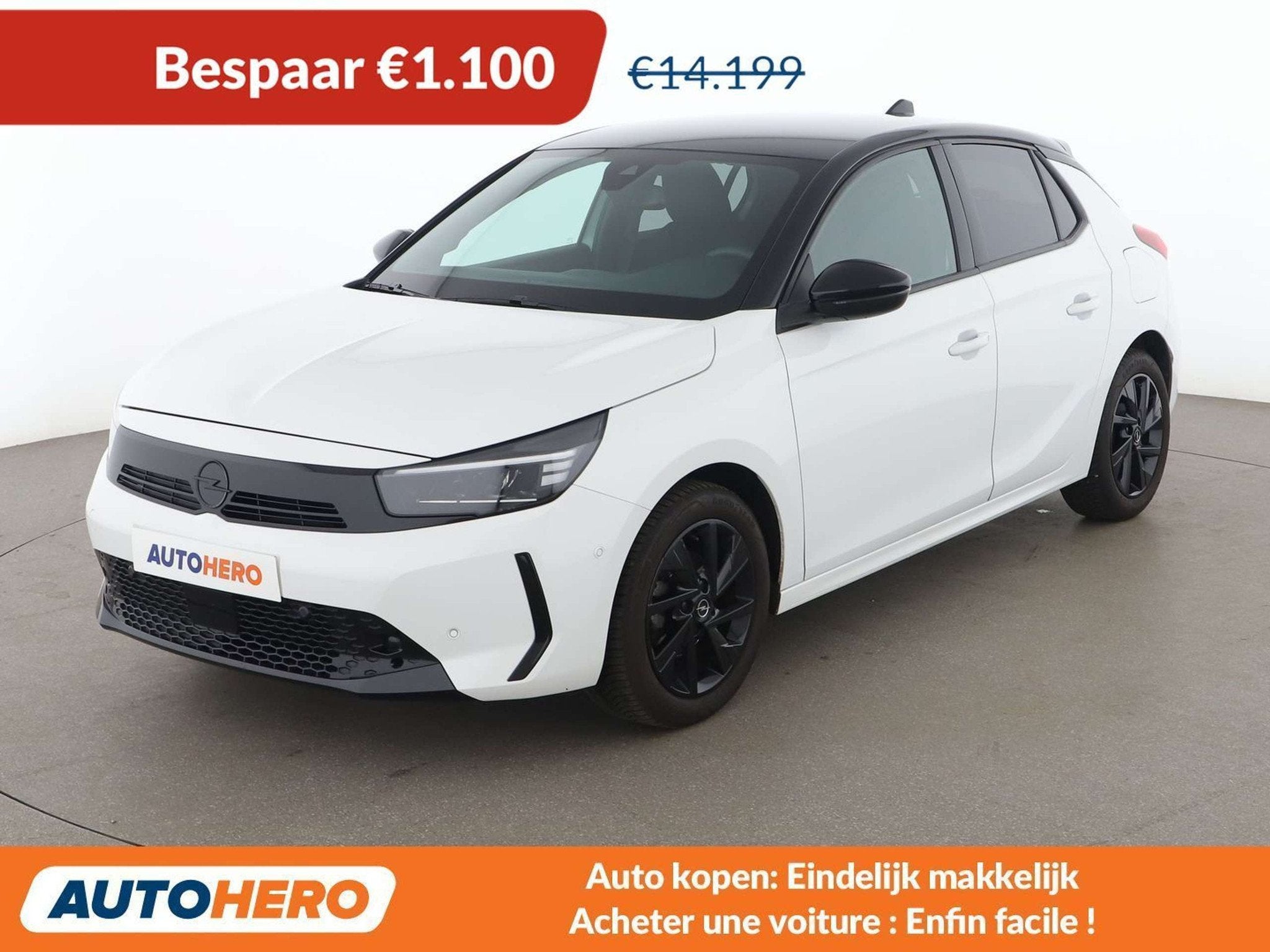 Opel Corsa 1.2 GS (année de construction 2023), Autos, Achat, Euro 6, Noir, 5 portes