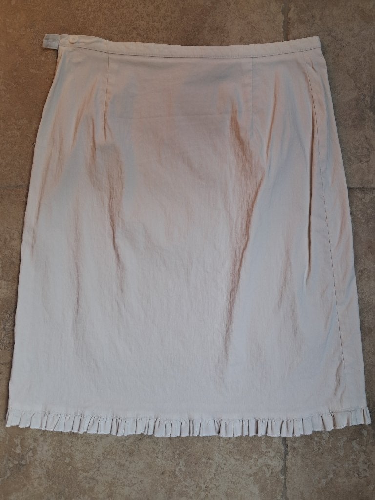 Mooie witte rok mt 42, Lola & Liza, Wit, Maat 42/44 (L), Ophalen of Verzenden