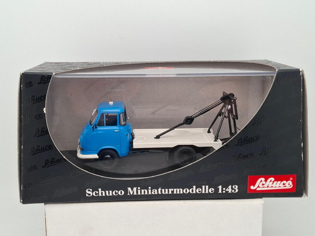 Hanomag Kurier Takelwagen - Schuco 1/43, Verzenden, Zo goed als nieuw, Bus of Vrachtwagen, Schuco
