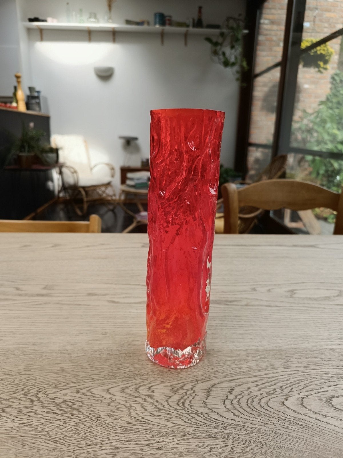 vase rouge, Maison & Meubles, Accessoires pour la Maison | Vases, Enlèvement ou Envoi