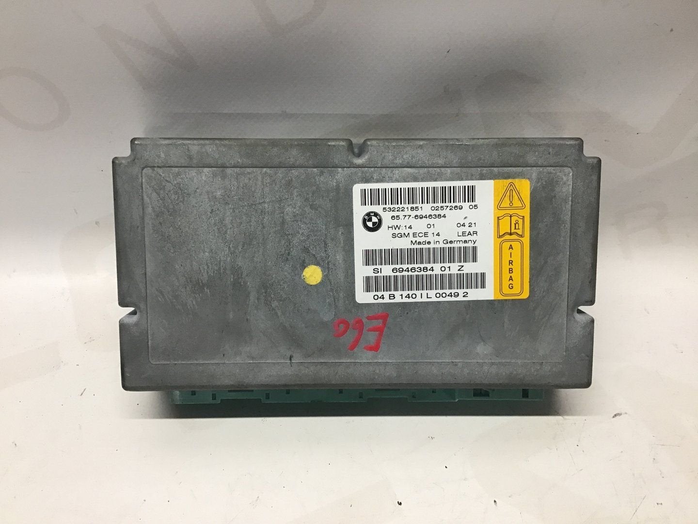 Airbagmodule BMW E60/E61 65776946384, -, Utilisé, -, Enlèvement ou Envoi