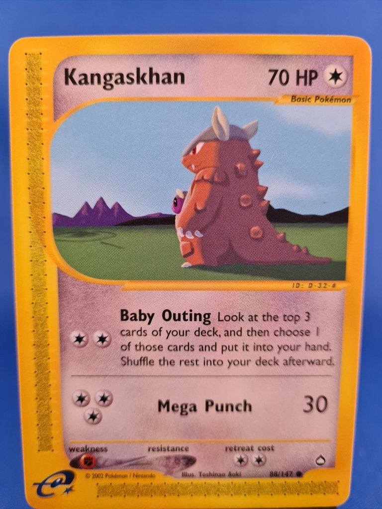 Kangaskhan 88/147 - Aquapolis, Hobby & Loisirs créatifs, Jeux de cartes à collectionner | Pokémon, Utilisé, Envoi