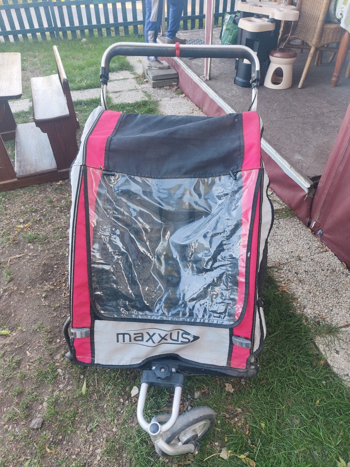 Remorque poussette vélo maxuss 2 personnes, Enlèvement ou Envoi