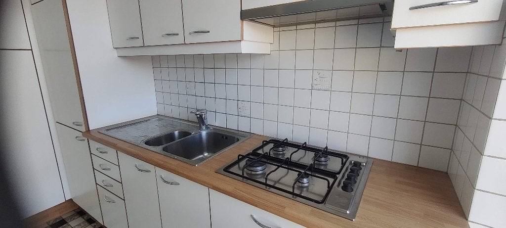 Keuken: gratis op te halen, Huis en Inrichting, Ophalen, Gebruikt, Wit, Enkelwandige keuken