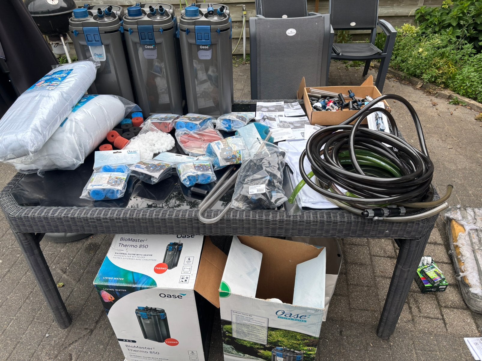 3x Oase Biomaster 850 thermo, Dieren en Toebehoren, Ophalen, Filter, Oase
