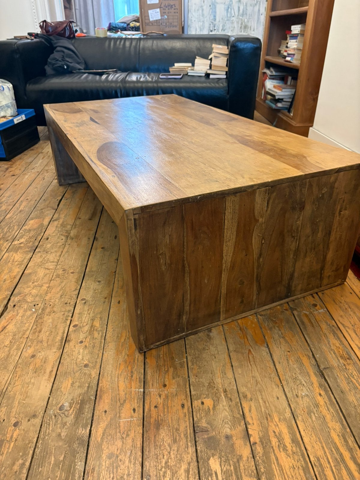 Table basse en bois de chene, Enlèvement, Utilisé