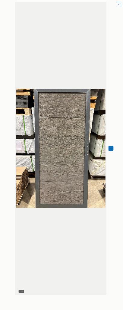 Composiet deur met aluminium frame – 90 x 198 cm – €249, Hobby & Loisirs créatifs, Hobby & Loisirs Autre, Neuf, Enlèvement ou Envoi