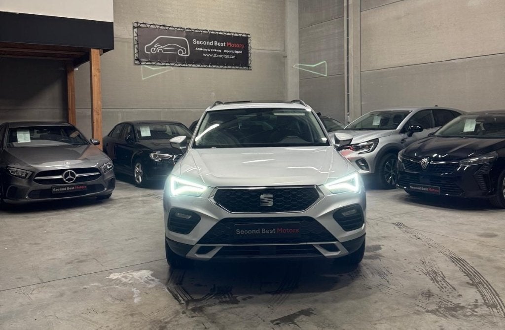 Seat Ateca 1.5 TSI MOVE 110 kW '22-90.062km 1ste eigenr, Autos, Cuir, Argent ou Gris, Achat, Entreprise
