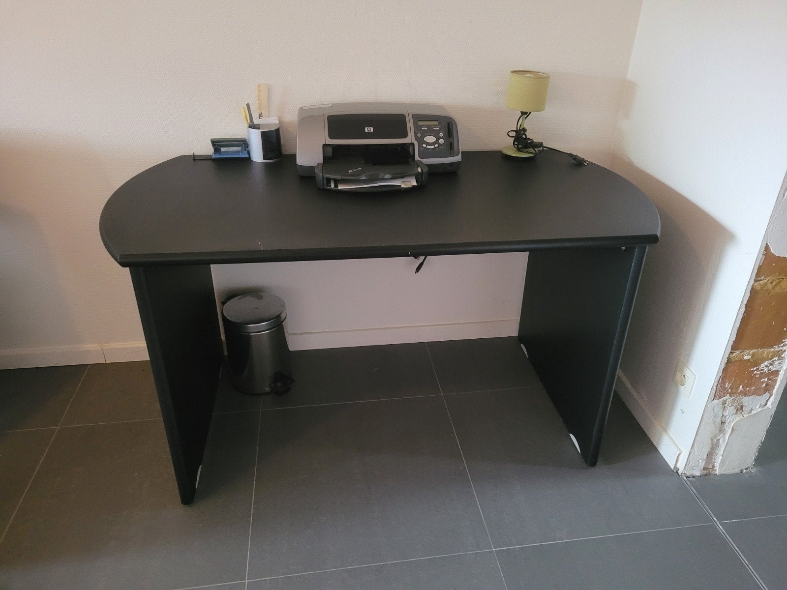 kantoor, Huis en Inrichting, Bureaus, Ophalen, Zwart, Gebruikt, 70 cm