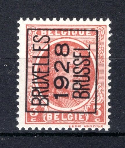 PRE166A MNH** 1928 - BRUXELLES 1928 BRUSSEL, Verzenden, Postfris, Postfris