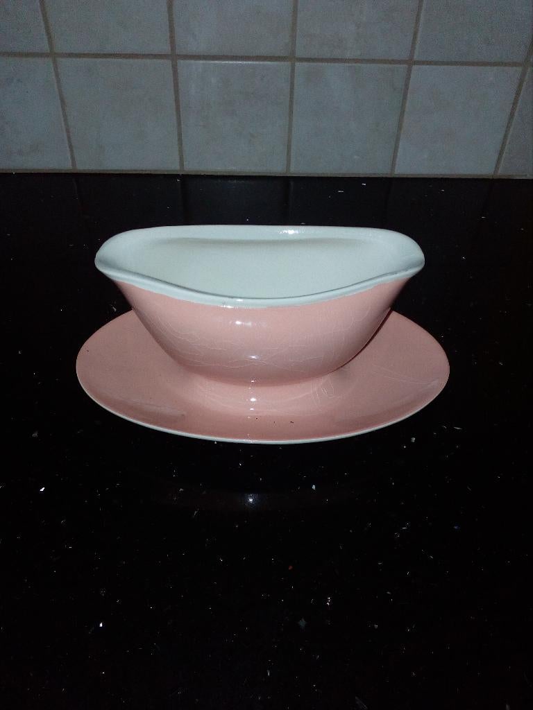 Boch pastel sauskom, Antiek en Kunst, Antiek | Servies los, Ophalen of Verzenden