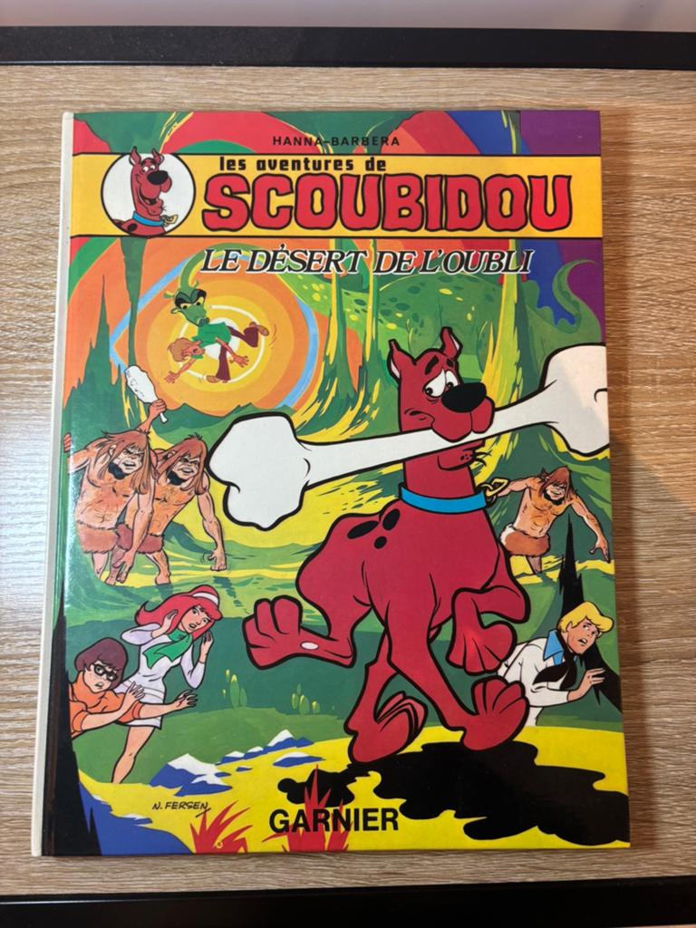 BD Scoubidou Le Désert de l’Oubli Garnier 1977, Une BD, Enlèvement ou Envoi, Comme neuf