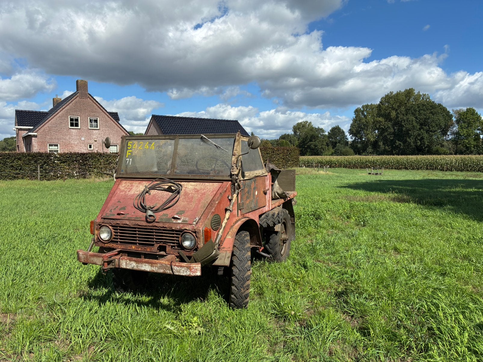 Unieke schuurvondst Unimog 2010 “Dieseli”, Autos, Particulier, Achat