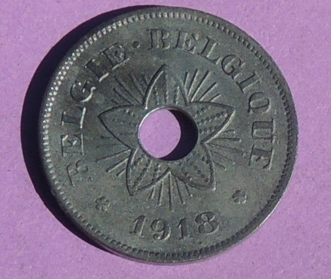 1918 50 centimes occupation allemande, Verzenden, Metaal, Losse munt