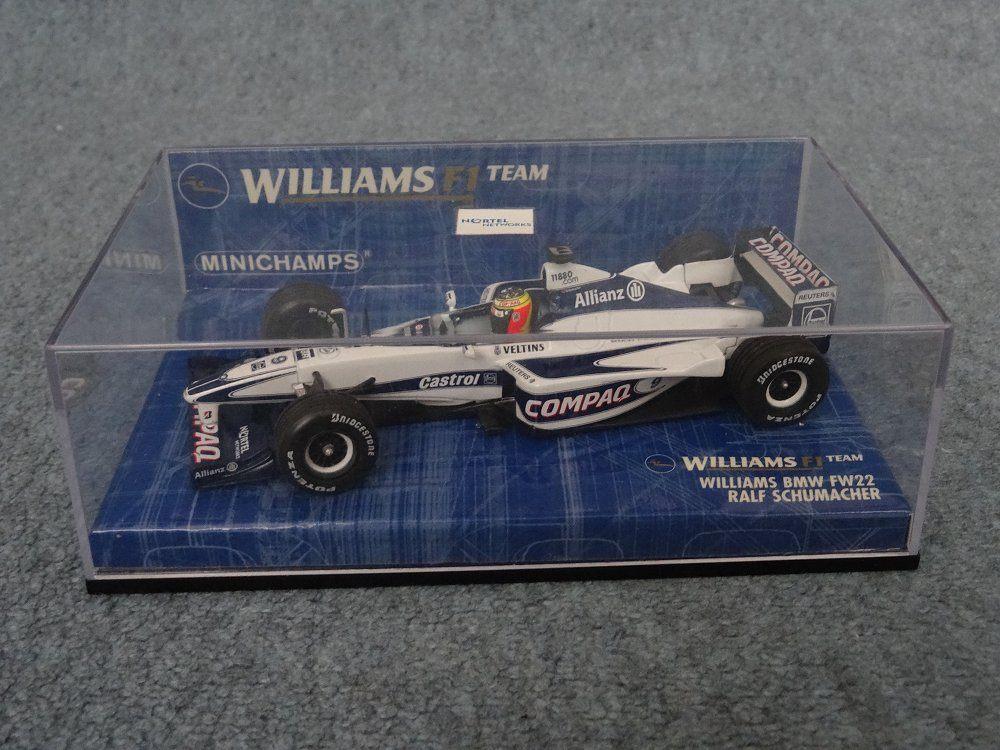 F1 BMW Williams FW22 Nortel Networks SPONSOR PROMO 1:43 OVP, Enlèvement ou Envoi, Utilisé, Voiture, MiniChamps