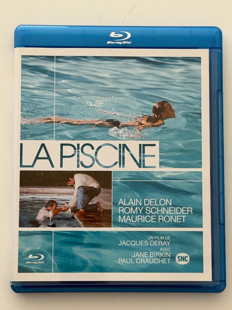 La Piscine (Blu-ray) Alain Delon, Jane Birkin... (Import), Cd's en Dvd's, Gebruikt, Film, Drama, Engels