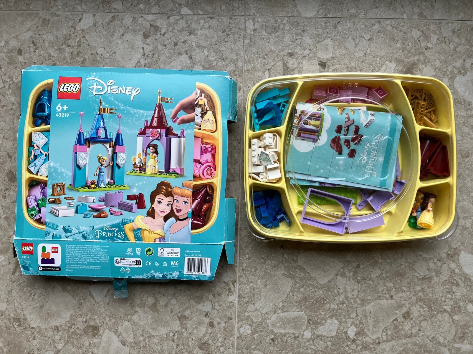 Disney Princess creatieve kastelen lego, Ophalen, Lego, Zo goed als nieuw, Compleet