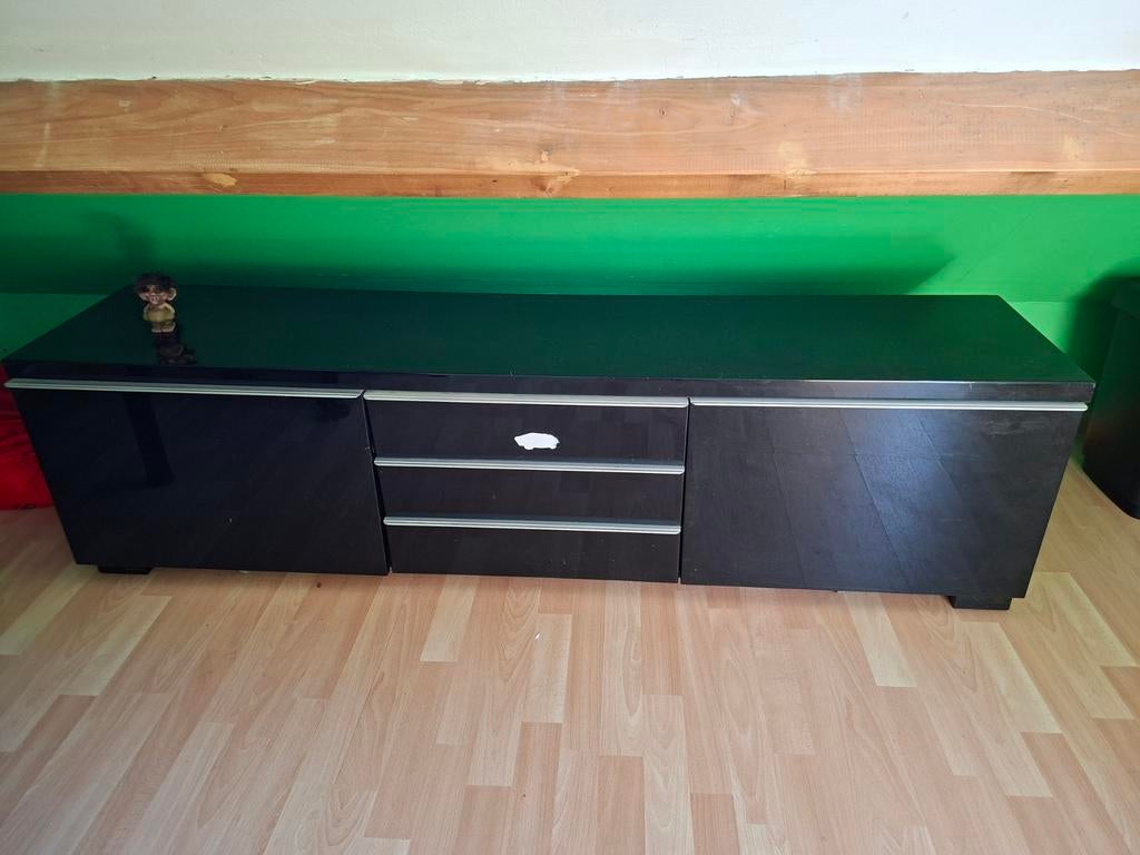 GRATIS! Mooi glanzend zwart TV-meubel, Huis en Inrichting, Ophalen