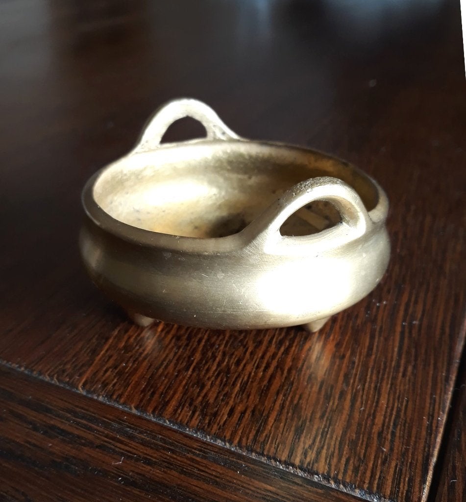 Bronzen driepoot Xuande China, Ophalen of Verzenden, Brons