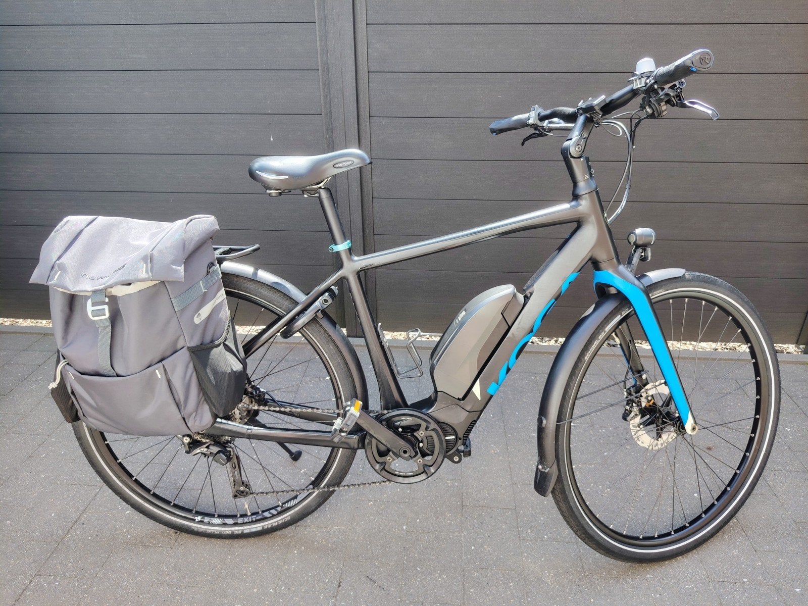 Elektrische herenfiets merk Koga S10 Gents S Black Matt, Ophalen, Gebruikt
