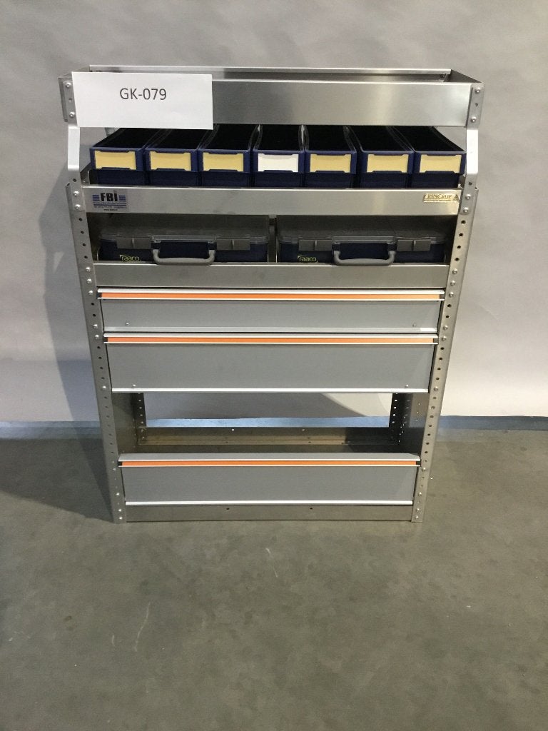 Aluminium Finnerup bedrijfswagen inrichting GK-079, Enlèvement ou Envoi