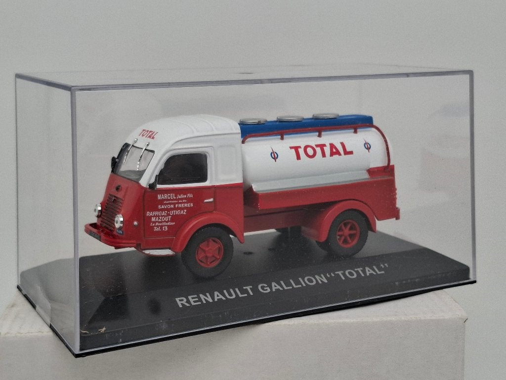 Citerne Renault Gallion Total - 1/43, Envoi, Comme neuf, Bus ou Camion, Autres marques
