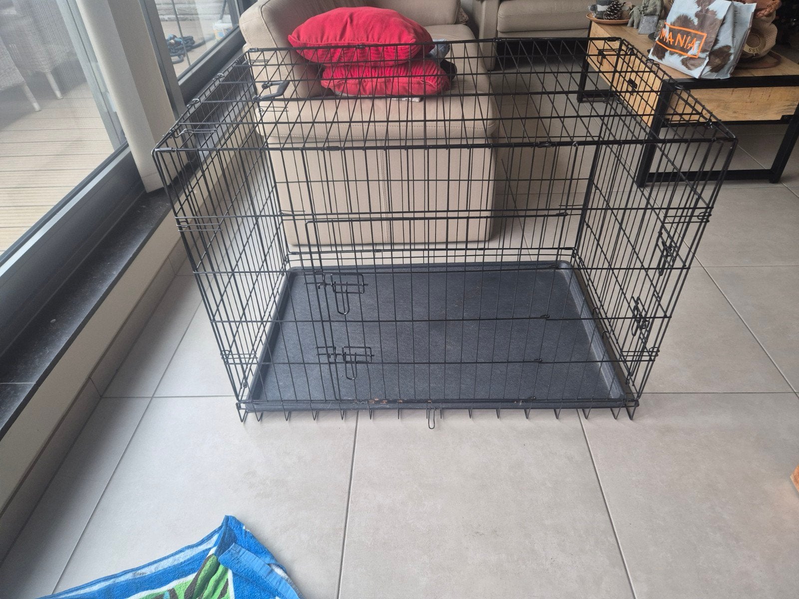 Hondenbech in perfecte staat, Animaux & Accessoires, Maisons pour chiens, Enlèvement