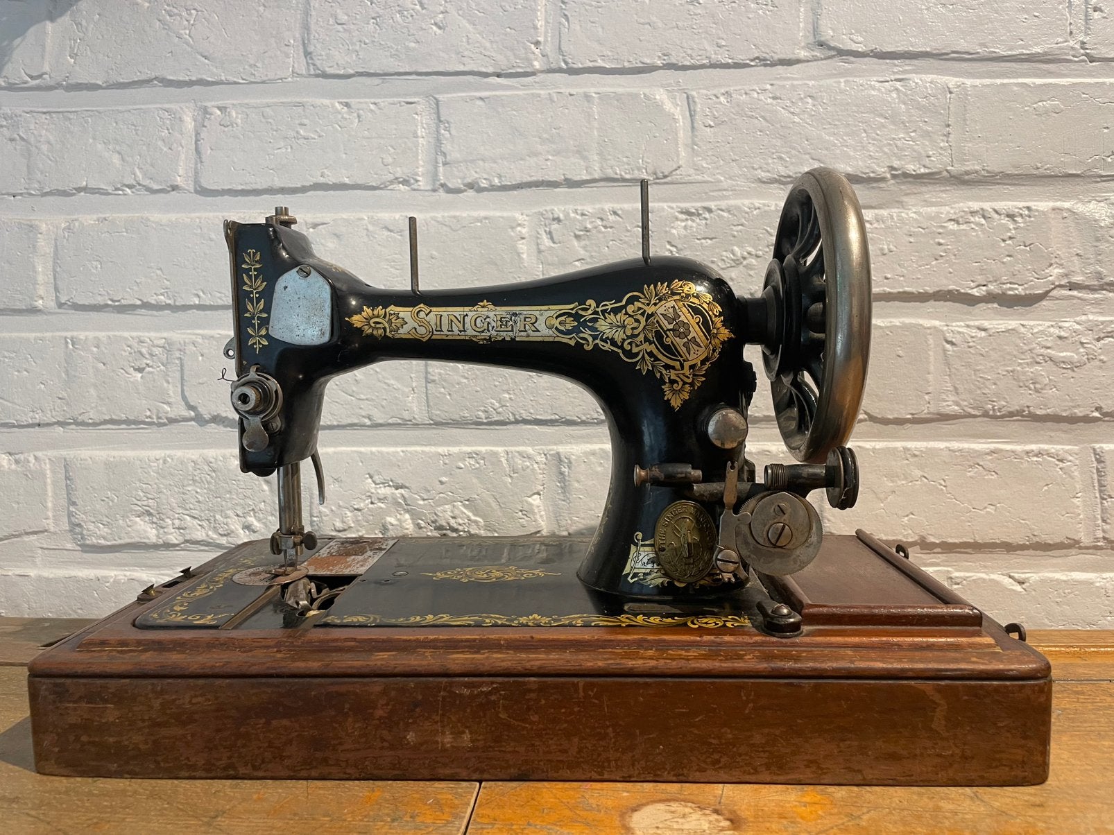 Singer naarmachine, Antiek en Kunst, Ophalen