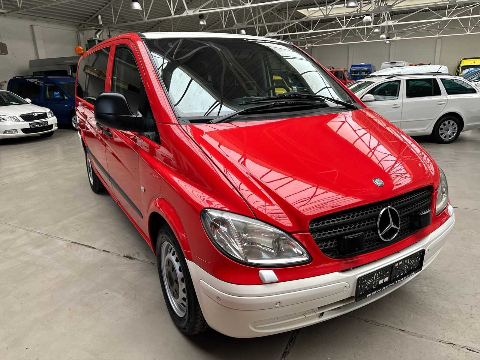 2005 Mercedes-Benz Vito 8+1 minibus automaat, Auto's, Automaat, Monovolume, Gebruikt, Bedrijf
