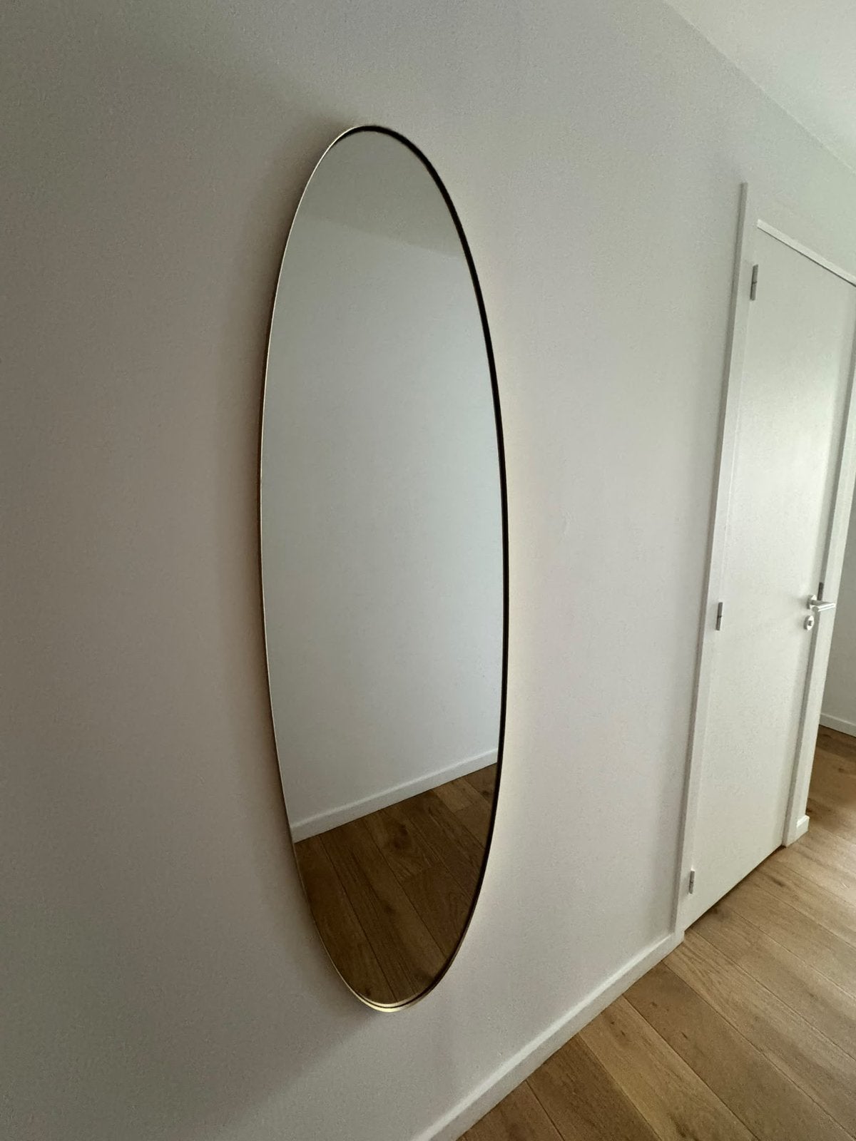 Spiegel Maisons du Monde - nieuw, Ophalen, 100 tot 150 cm, Nieuw, Ovaal
