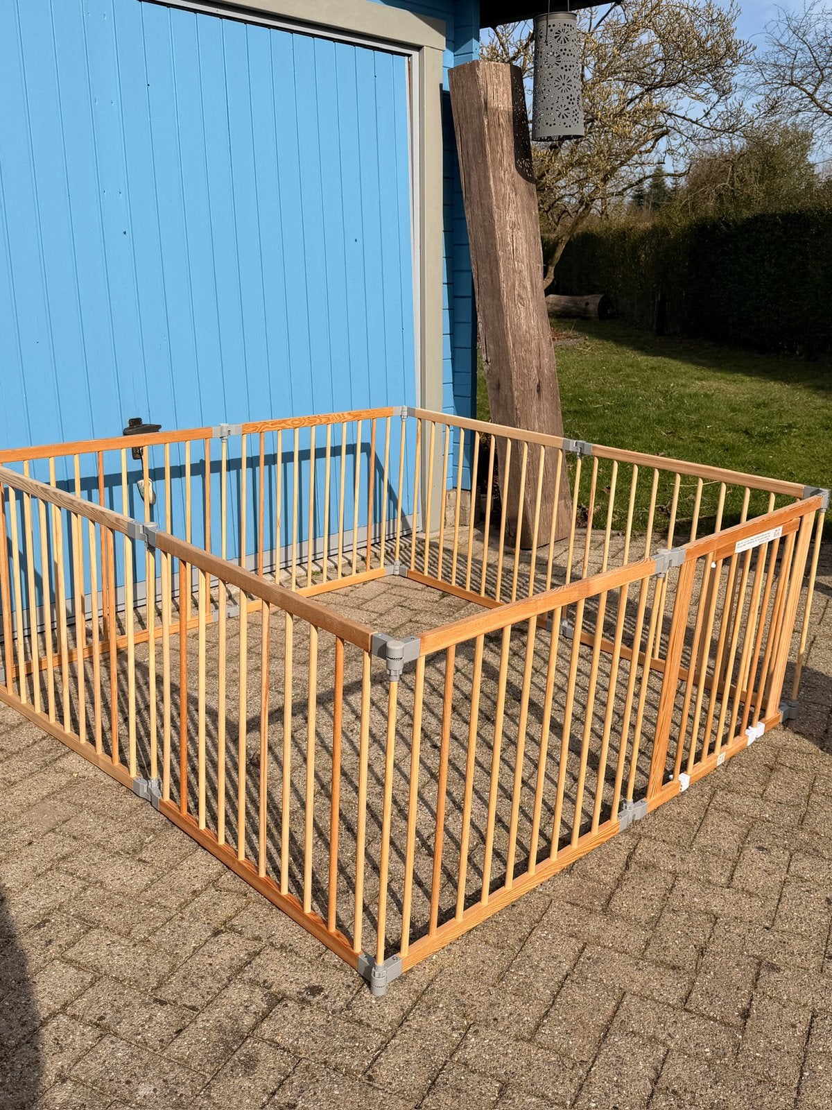 Baby vivo wooden playpen, Enlèvement, Comme neuf