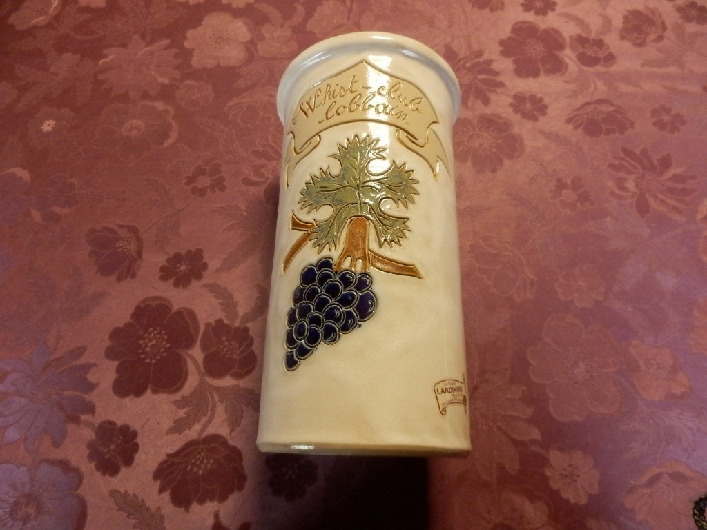 (8)- porte bouteille - poterie lardinois -, Kan, Vintage, Ophalen of Verzenden, Zo goed als nieuw