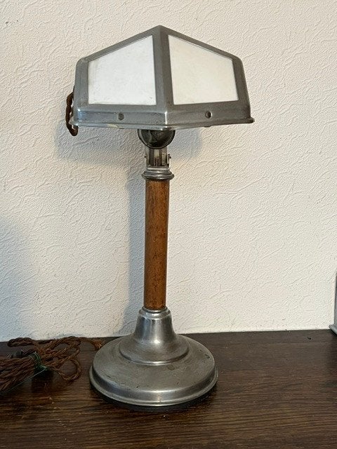 Antieke Franse Art Deco bureaulamp Pirouette, Antiek en Kunst, Ophalen