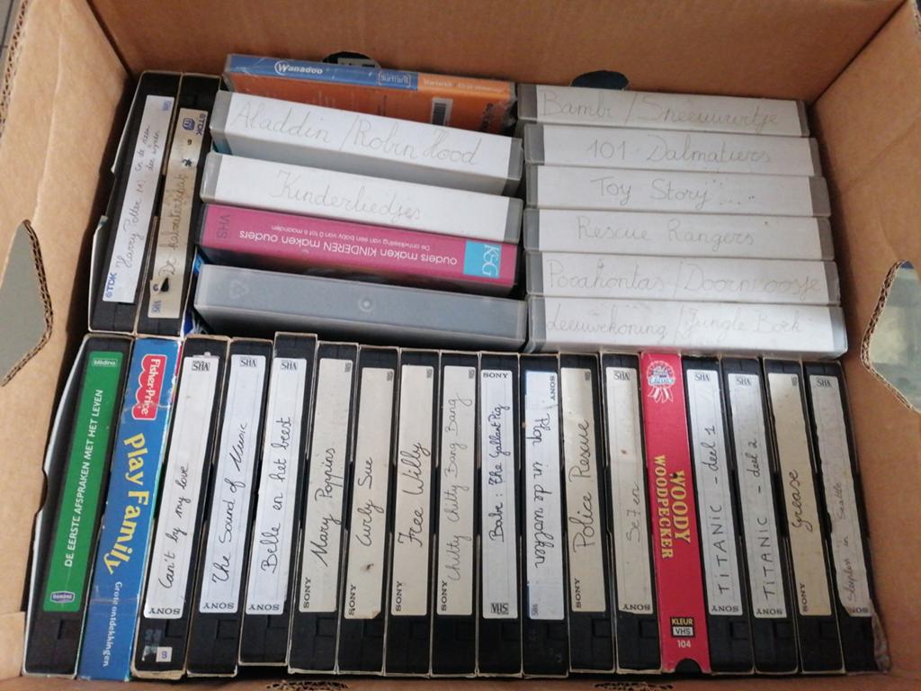 Gratis afhalen VHS films, Enlèvement ou Envoi
