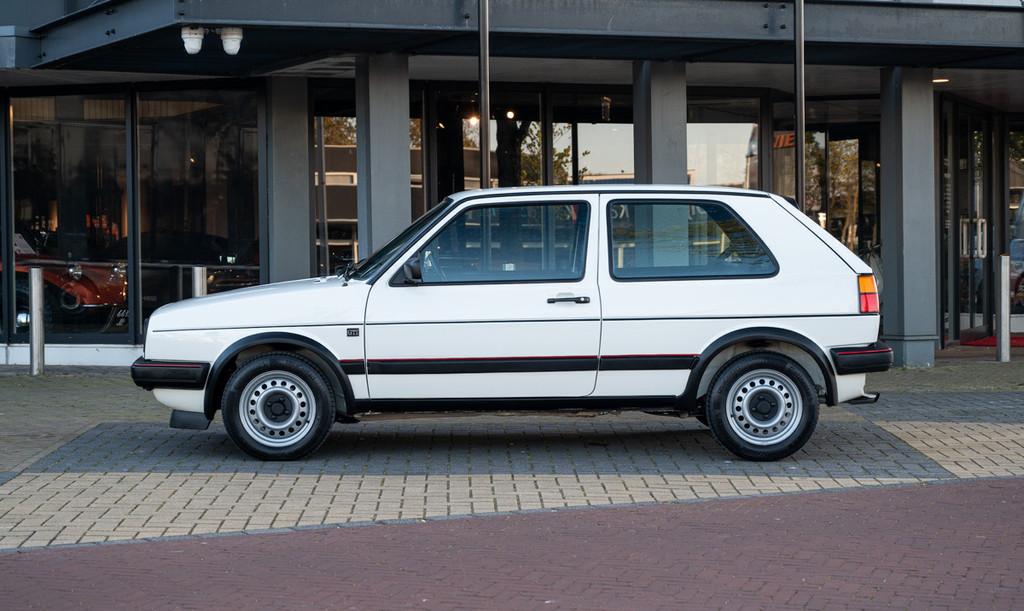 Volkswagen Golf Mk2 GTI (bj 1989), Stof, Volkswagen, Wit, Bedrijf