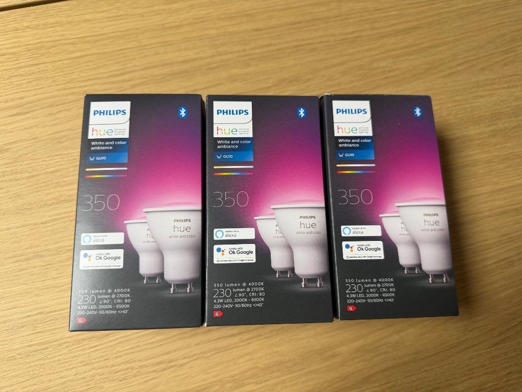 Philips Hue White and Color Ambiance GU10 spot (nieuw), Bluetooth, GU10, Nieuw, Ophalen of Verzenden