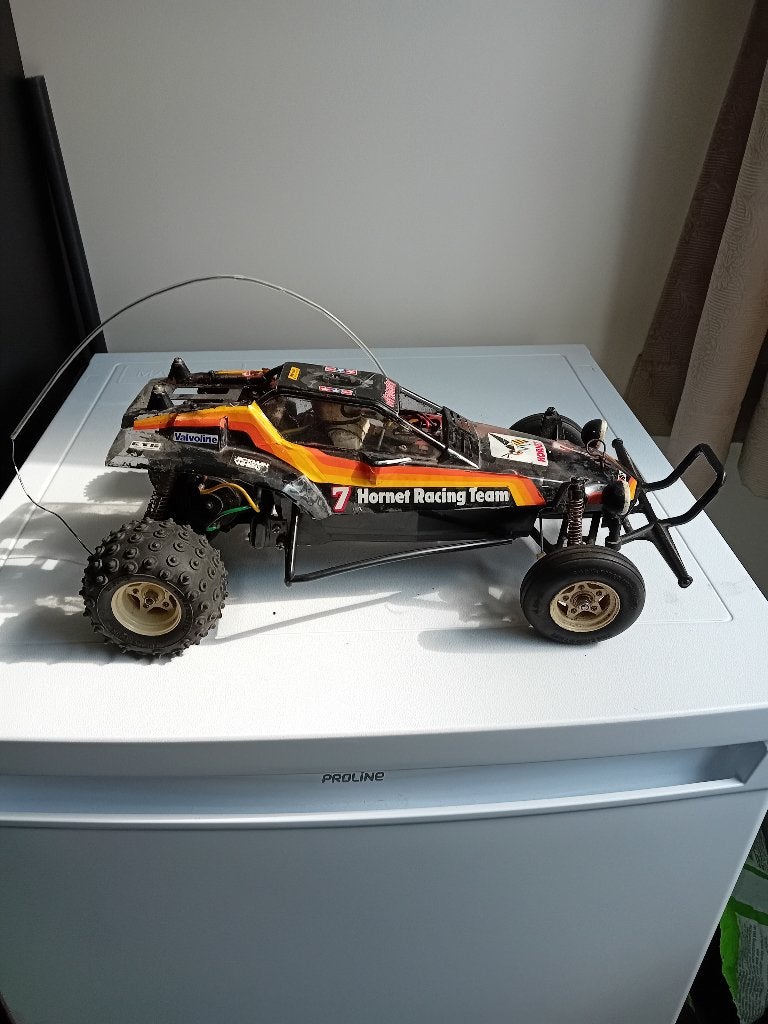 Tamiya Hornet, Hobby en Vrije tijd, Modelbouw | Radiografisch | Overige, Ophalen of Verzenden, Gebruikt