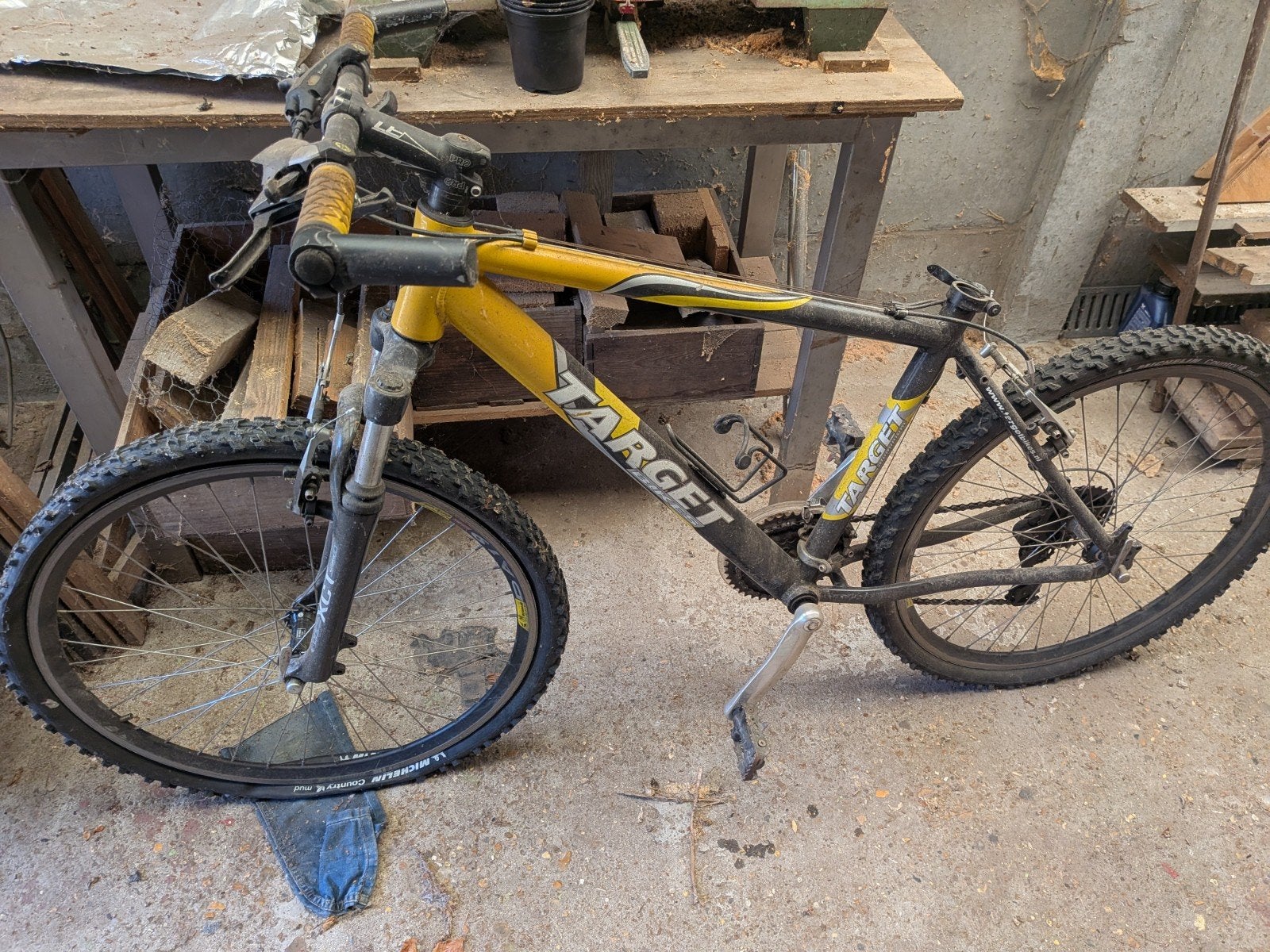 mtb target, Fietsen en Brommers, Ophalen, Gebruikt