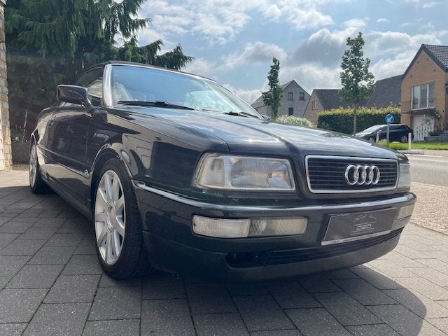 Audi 80 cabrio*verschillende op stock*Meenemers of garantie*, 4 zetels, Cabriolet, Blauw, Leder